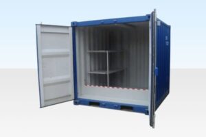 8Ft X 8Ft Raised And Flat Floor Bunded Store - Image 2