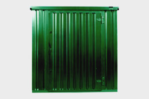 4m x 2.1m Powder Coated Flat Packed Store - Image 2