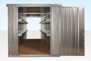 6M X 2.1M End Linked Flat Packed Container Bundle - Image 2